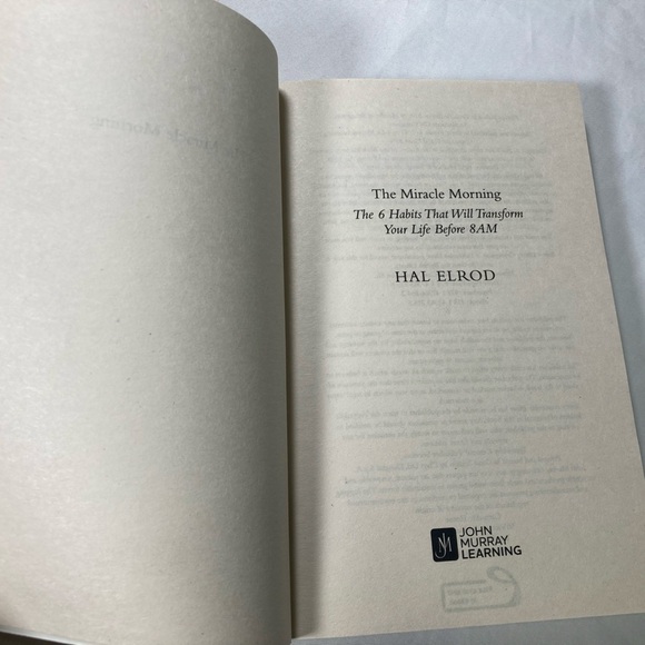 The Miracle Morning by Hal Elrod - Picture 7 of 10